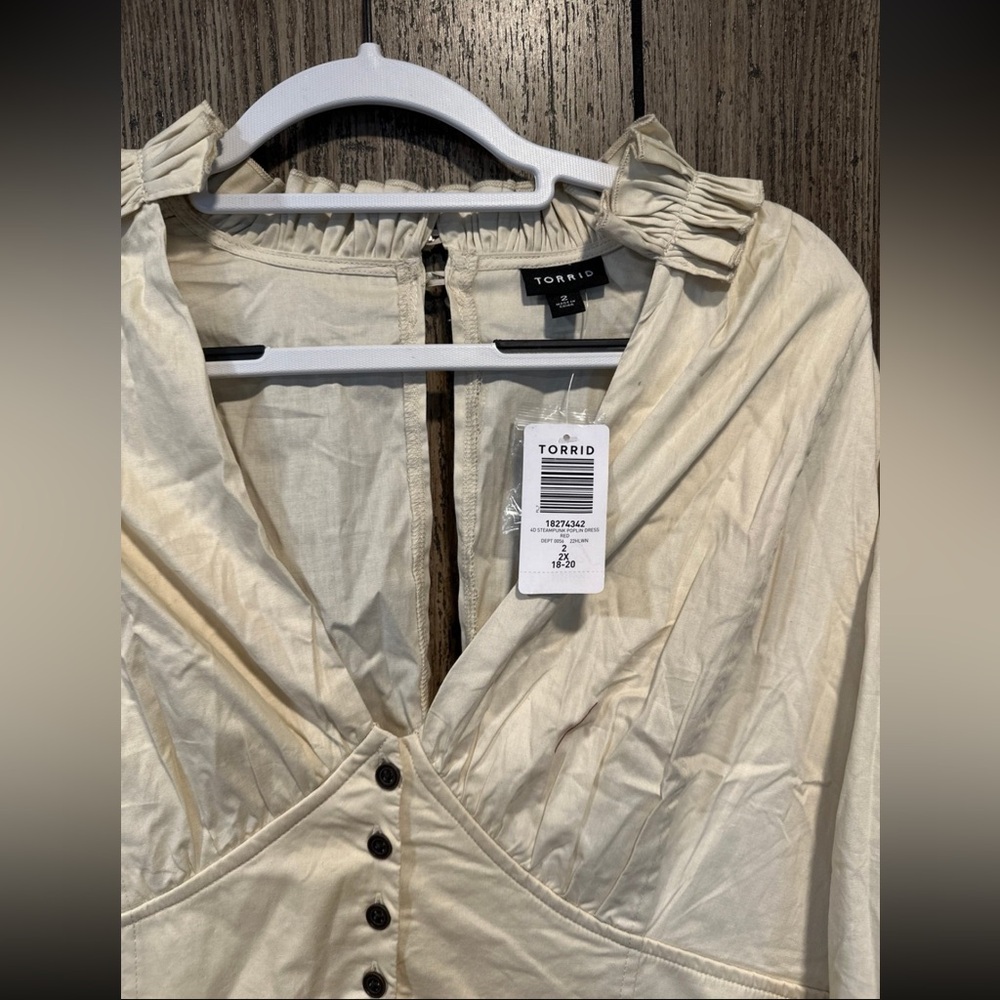 Torrid Poplin Steampunk Dress - Picture 2 of 6